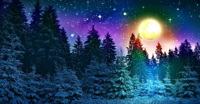 Ultima Luna Plina din acest an de pe 12 decembrie deschide portalul vibratiilor bune si vindecarii sufletului