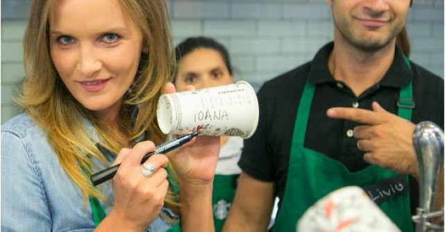 Vedetele sarbatoresc reintalnirea cu Pumpkin Spice Latte la Starbucks Cotroceni