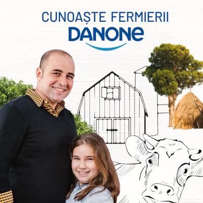 Danone invită consumatorii să vadă de unde vine laptele din iaurturi