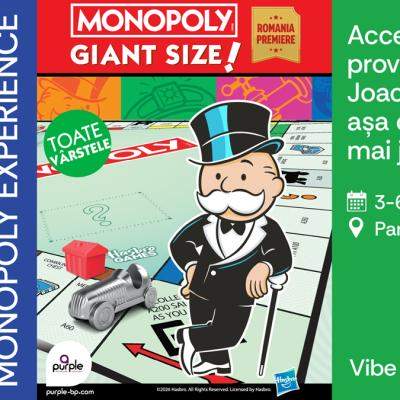 București Mall organizează, în premieră în România,  Monopoly Giant Size 