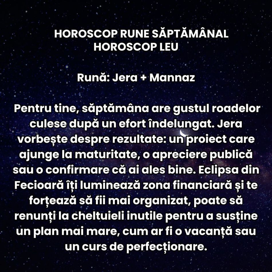 Horoscop Rune săptămâna 2-8 martie 2026:  Eclipsa ne dă complet peste cap! Riscăm tot și nu mai avem răbdare