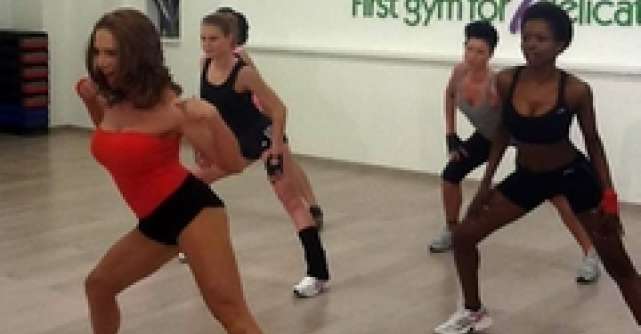 Video: Ce distractie este la orele de fitness ale lui Cori Gramescu!