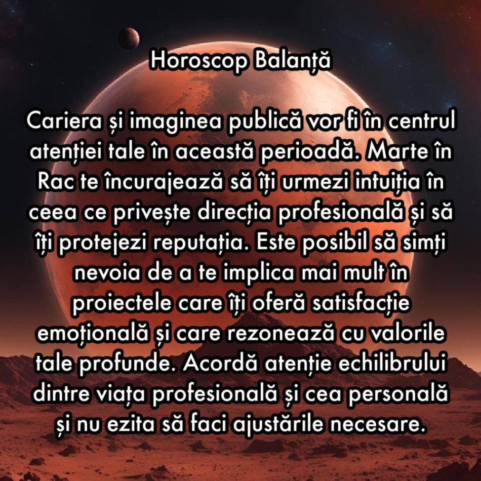 4 Septembrie: Marte intră în Rac pentru a îndruma inima către vindecare. Universul aprinde flacăra emoțiilor ascunse