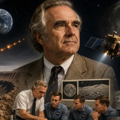 Cine a fost Eugene Shoemaker, singurul om înmormântat pe Lună?