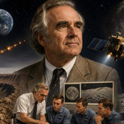 Cine a fost Eugene Shoemaker, singurul om înmormântat pe Lună?