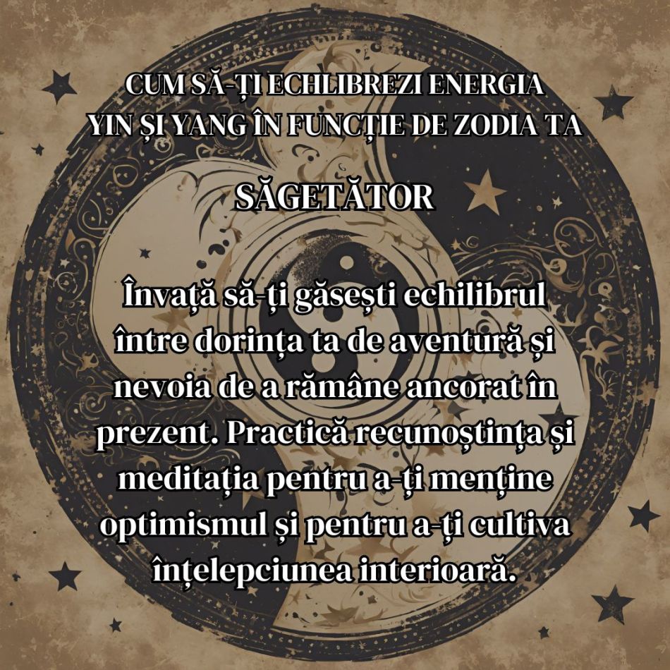 Armonia Universului: Cum să îți găsești echilibrul Yin și Yang în funcție de zodia ta