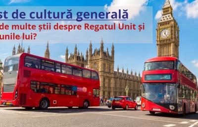 Test de cultura generala: Cat de multe stii despre Regatul Unit si minunile lui?
