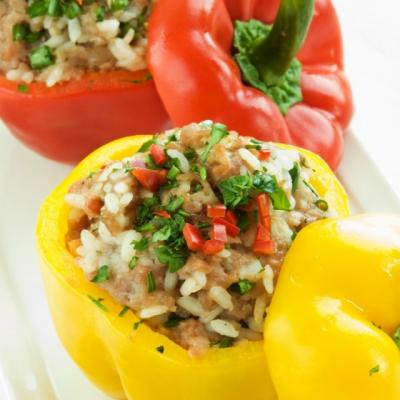 Ardei umpluti: 5 retete rapide si sanatoase