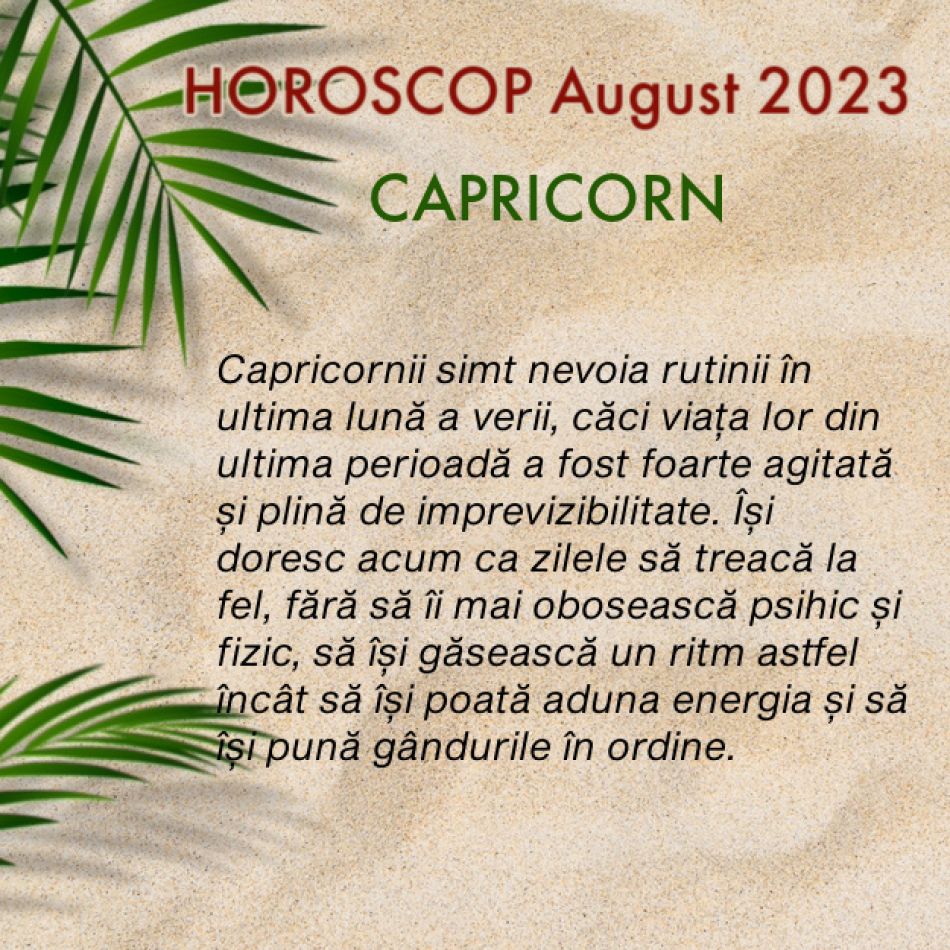 HOROSCOP August 2023: întâlnim provocări mari, dar primim NOROC cu carul