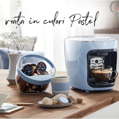 Descoperă colecția de espressoare Tchibo Cafissimo mini Pastel Edition, Made in Heaven!