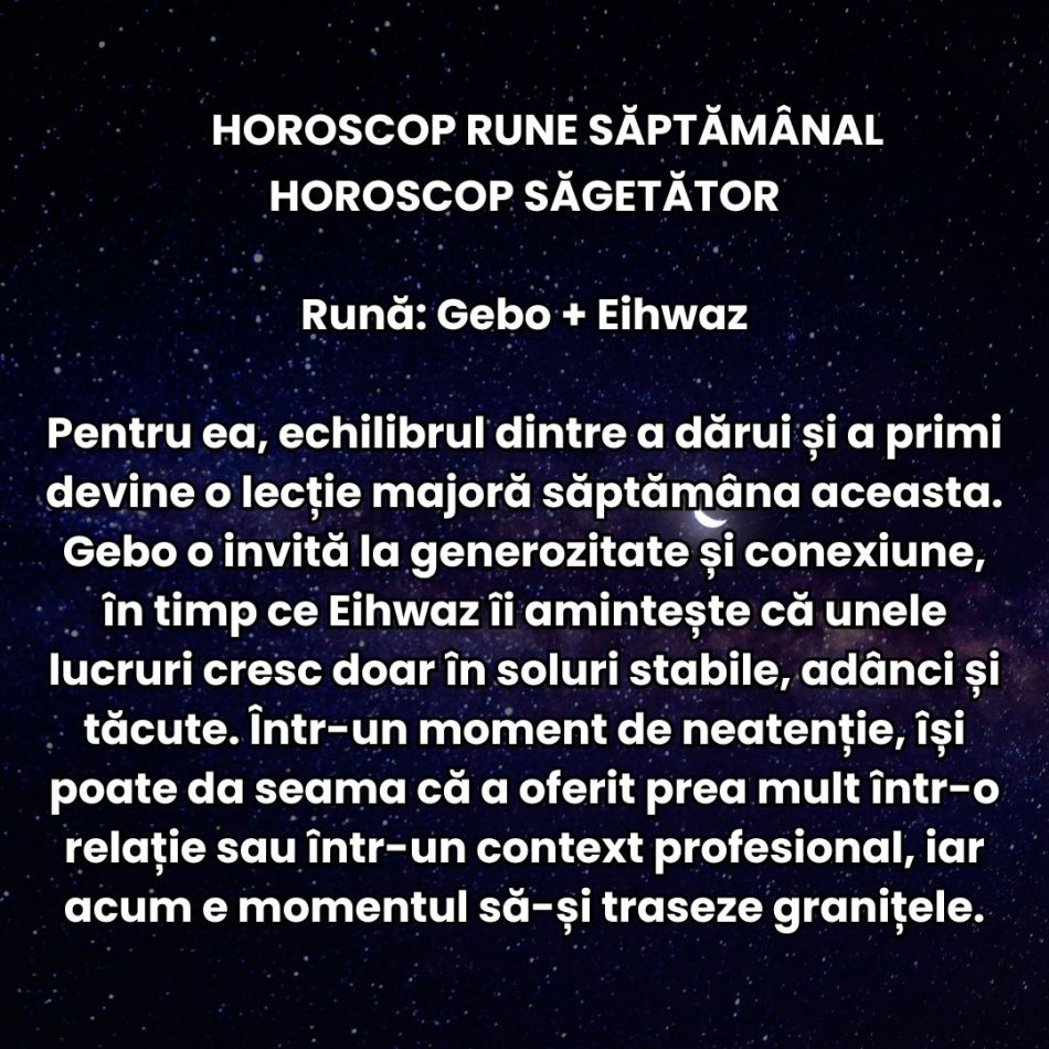 Horoscop Rune săptămâna 7-13 iulie 2025: Realitatea se înnoadă cu fantezia în mijlocul verii. Trecutul și viitorul se ciocnesc.