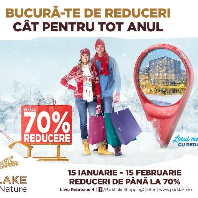 La ParkLake Shopping Center incepe anul cu reduceri surprinzatoare si evenimente inedite