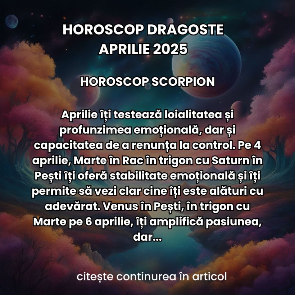 Horoscop Dragoste Aprilie 2025: Meleagurile dragostei se deschid în fața noastră și ne aduc sentimente intense de toate felurile