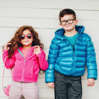 Geci pentru copii - călduroase, pufoase și moderne