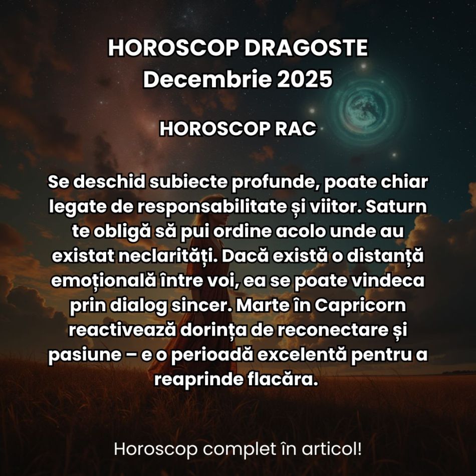 Horoscop Dragoste Decembrie 2025: Ultima lună din an aprinde ultimele scântei! Adevărurile ascunse ies la suprafață!