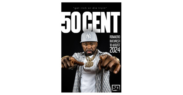 50 Cent include Bucureștiul pe harta concertelor sale!