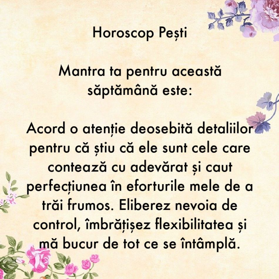 Horoscop pentru suflet: Mantra zodiei tale pentru săptămâna 3-9 iulie