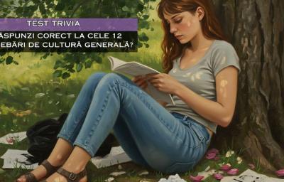 Test Trivia: Răspunzi corect la toate cele 12 întrebări de cultură generală?