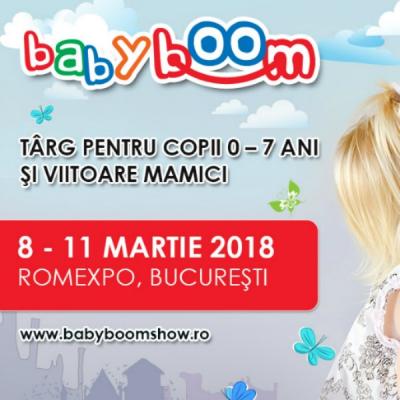 Produse unice la nivel mondial prezentate in premiera la un targ pentru copii Baby Boom Show, 8 – 11 martie 2018, ROMEXPO