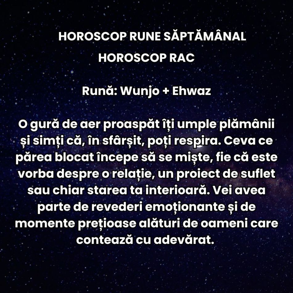 Horoscop Rune săptămâna 28 aprilie-4 mai 2025: Între stabilitate și risc, avem curajul să alegem ce e mai bun pentru noi?