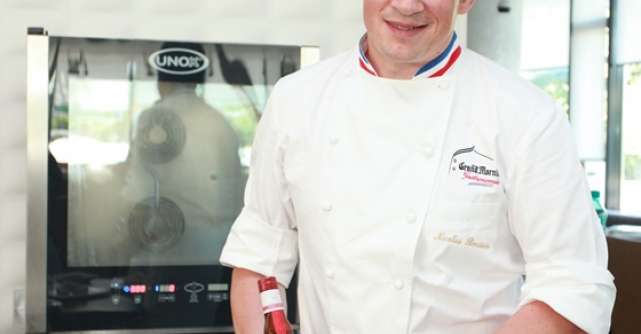 Chef Nicolas Boussin este pentru prima data la Bucuresti