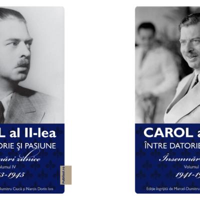Editura Publisol continuă lansările seriei integrale  „Carol al II-lea - Între datorie și pasiune. Însemnări zilnice (1904-1951)