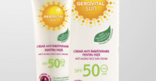 Bucura-te de soare cu Gerovital Sun!