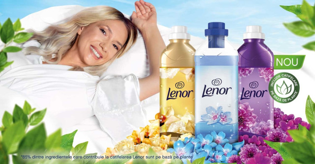 Noile balsamuri Lenor: cea mai intensă prospețime de la Lenor și catifelare pe bază de plante