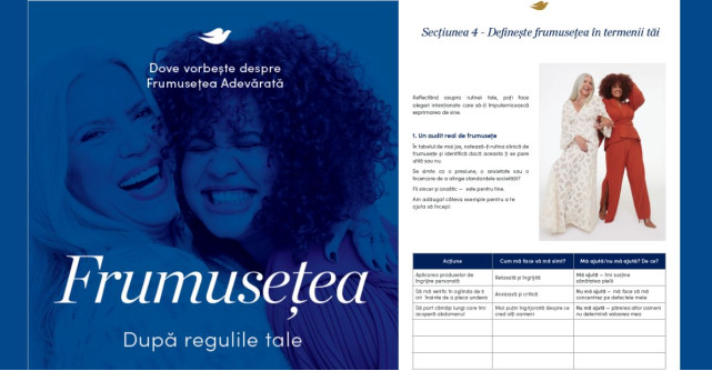 Dove lansează primul instrument educațional  destinat creșterii încrederii în sine a femeilor