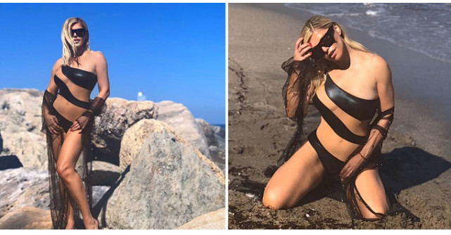 Loredana Groza a strălucit pe faleza din Mamaia într-o rochie leopard. Anunțul făcută de vedetă 
