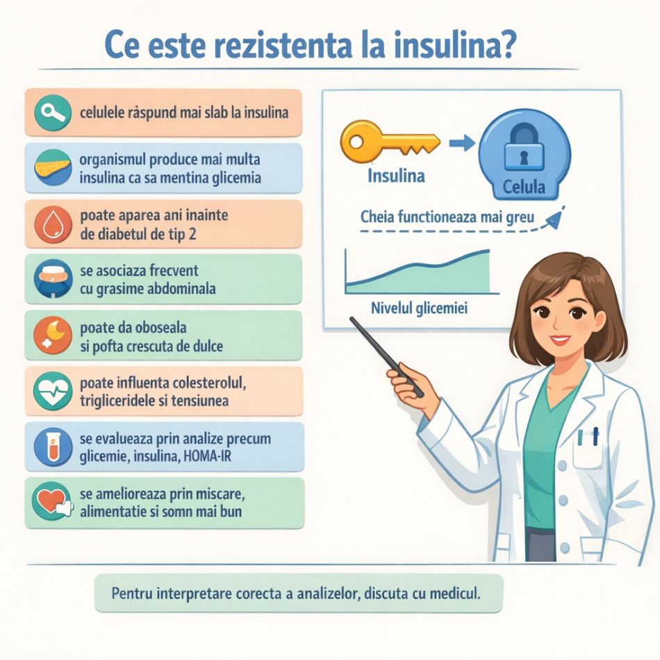 Rezistența la insulină? Ce înseamnă, de câte tipuri este, care sunt cauzele și cum poate fi combătută