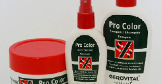Ingrijire, culoare stralucitoare si par sanatos cu Gerovital Plant Tratament Pro Color