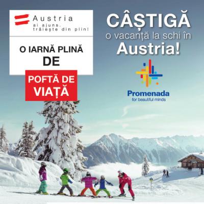  La o promenada pe schiuri in Alpii Austrieci