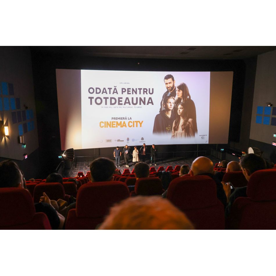 Smiley a revenit dupa doi ani la cinema. Timișorenii au vizionat primii filmul românesc Odată pentru totdeauna la Cinema City