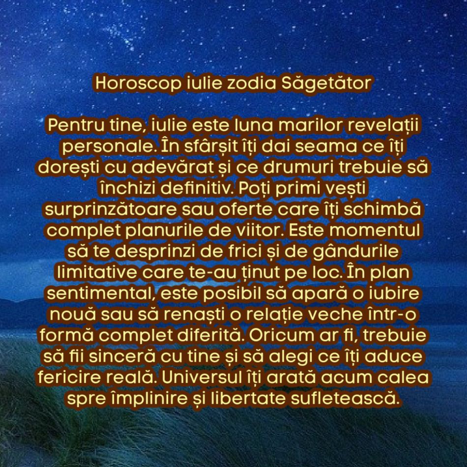 Horoscop iulie 2025. Se rupe lanțul karmei. O lună de eliberare și decizii radicale. Soarta se rescrie sub ochii noștri