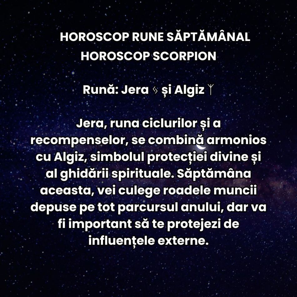 Horoscop Rune săptămâna 23-29 decembrie 2024: Cum se anunță sfârșitul de an pentru fiecare zodie?