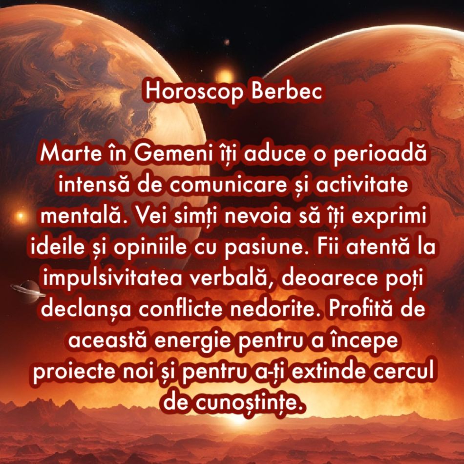 Pe 20 iulie, Marte intră în Gemeni pentru a deschide porțile schimbării și creșterii personale