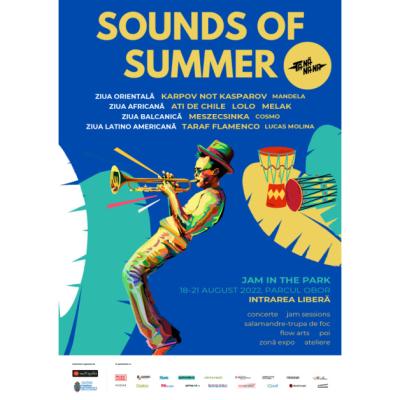 Concerte, jam sessions și ateliere la Sounds of Summer – Jam in the Park, între 18 – 21 august, în Parcul Obor