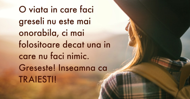 Sa nu-ti para niciodata rau pentru greselile tale