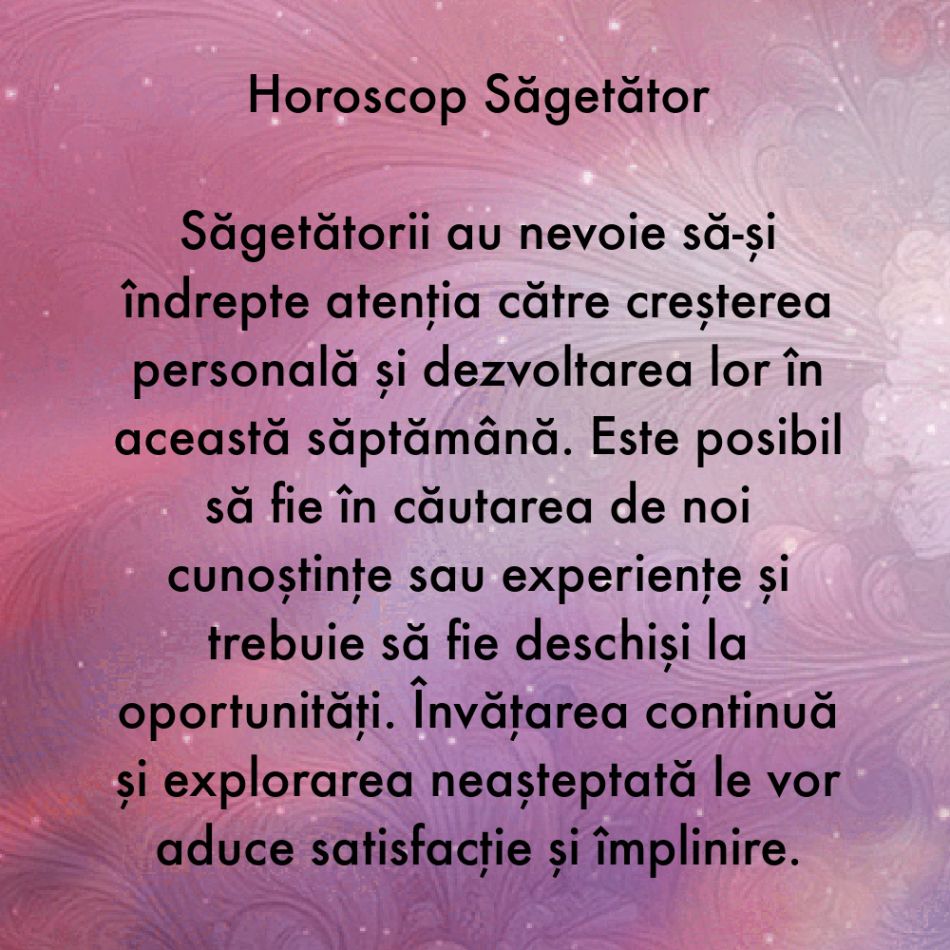 De ce are nevoie fiecare semn zodiacal în săptămâna 26 februarie - 3 martie