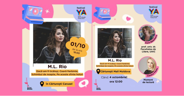 M. L. Rio, autoarea bestsellerului „Dacă am fi ticăloși”, vine în România: întâlniri cu cititorii la București și Iași