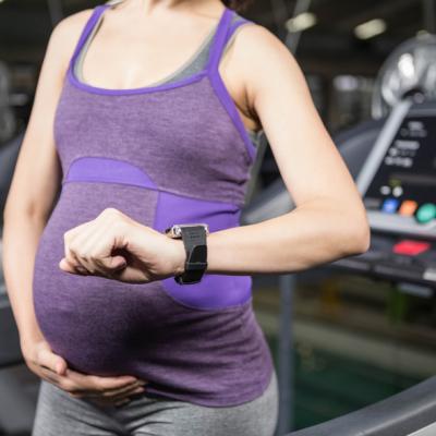 Circuit in sala de forta pentru mamicile gravide