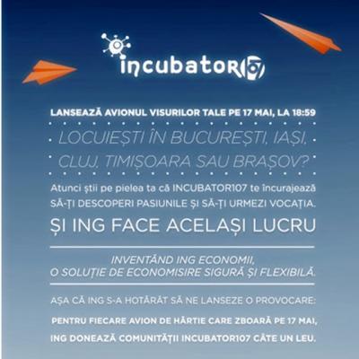 17 mai ora 19.00 - Lanseaza avionul visurilor tale!