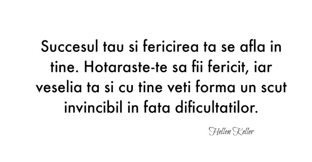 Alfabetul dragostei. Cele mai frumoase citate de iubire dupa Hellen Keller