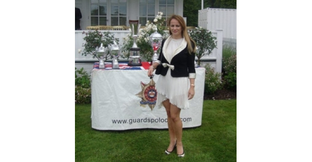 Delia Antal, invitata printului la turneul de polo