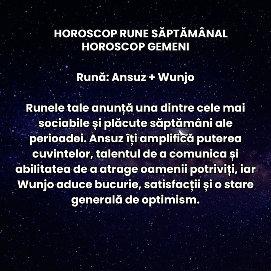 Horoscop Rune săptămâna 22-28 iunie:  Se schimbă ritmul! Vara devine agitată, spontană, dar și emoțională!