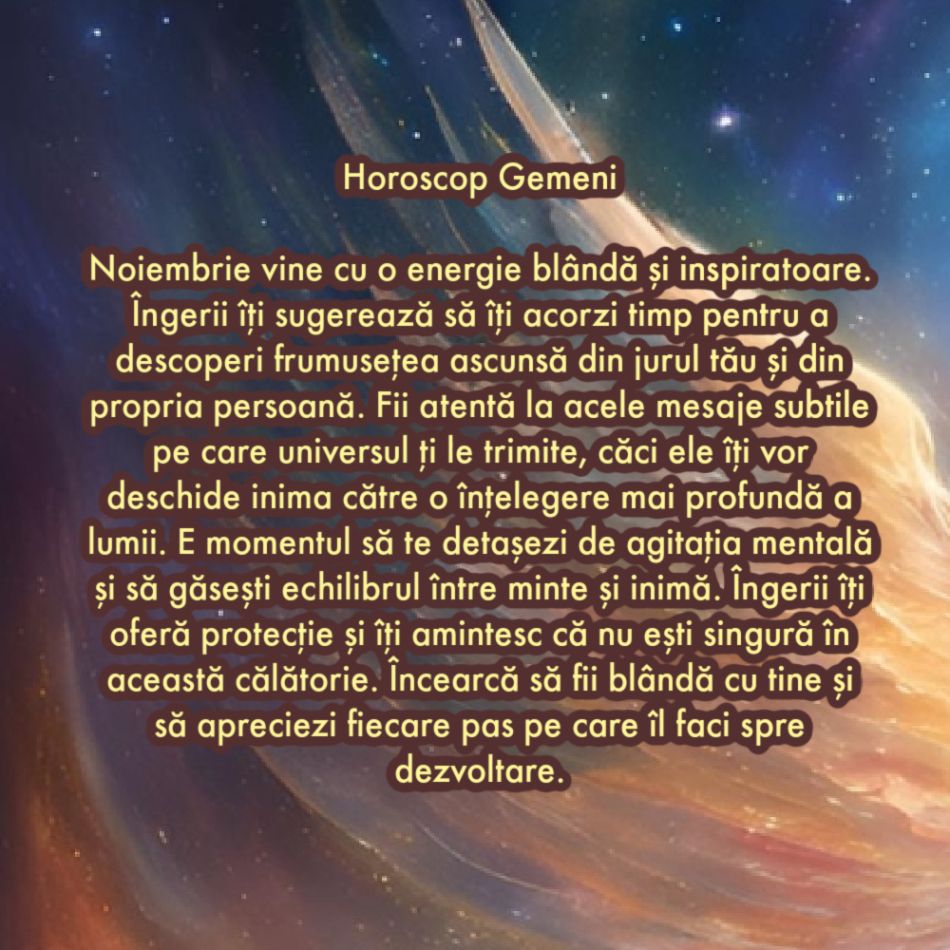 Mesajul îngerilor pentru noiembrie 2024 pentru fiecare zodie în parte