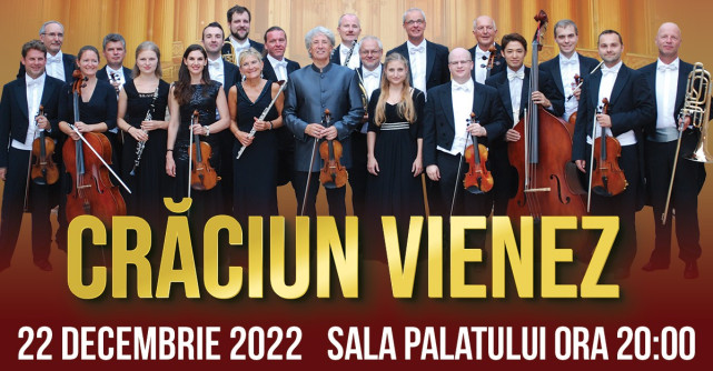 Concertul “Crăciun Vienez” – un regal muzical în ajun de sărbători!