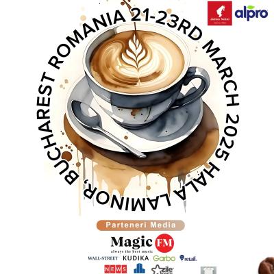 Festivalul cafelei are loc între 21 și 23 martie,   la Hala Laminor  