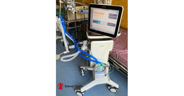 Spitalul Grigore Alexandrescu a primit ventilatorul de suport respirator de care avea nevoie!